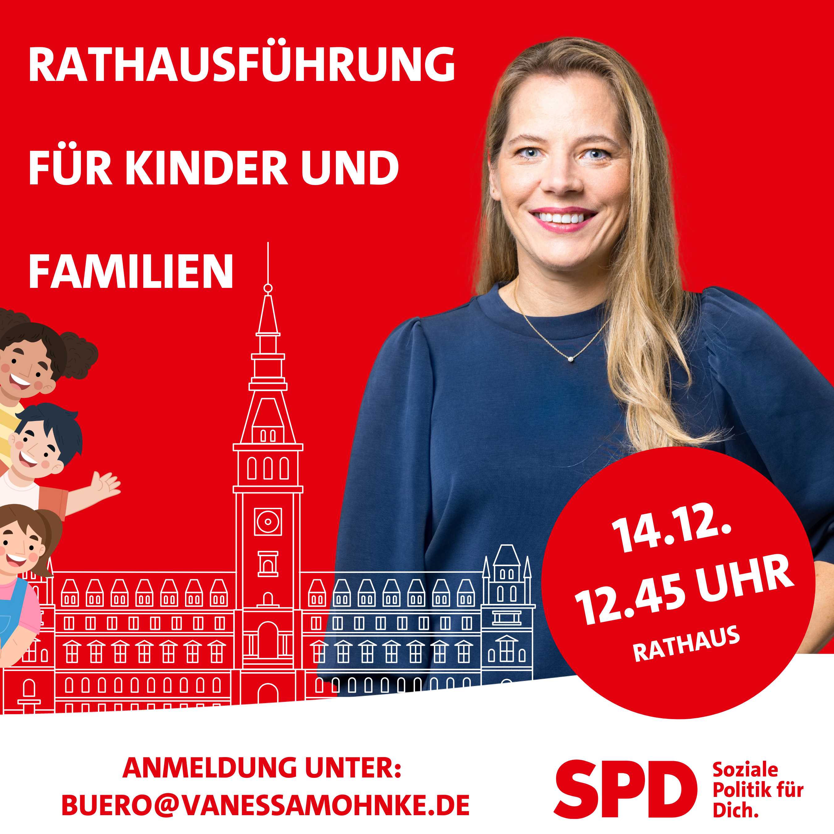 Rathausführung für Kinder und Familien